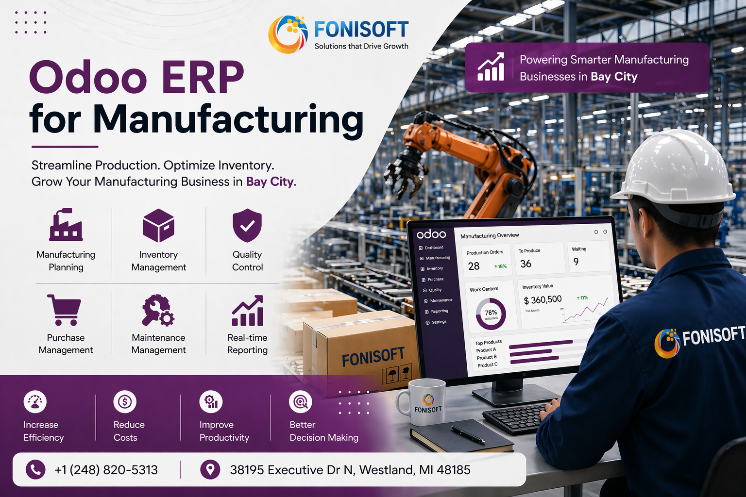 Best odoo erp for manufacturing