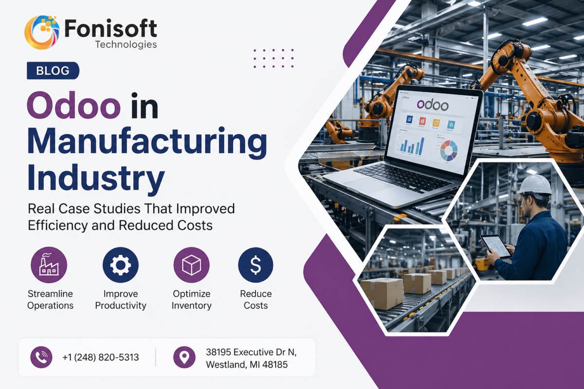 Best manufacturing industry odoo